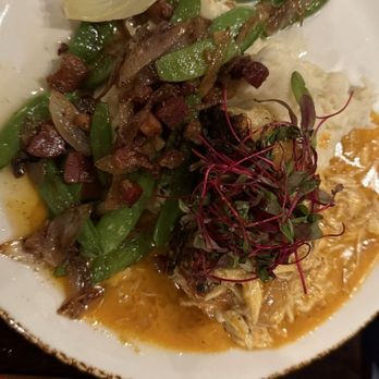 Sauce & Vine - Chef special Sea Bass.  Phenomenal! - Italian Near Me - Fate, Texas