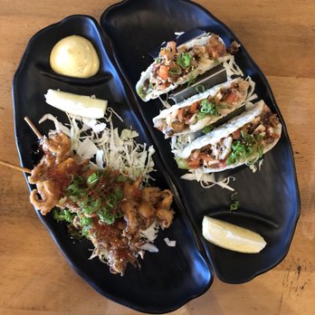 Sojo Ramen - Ika Geso and Pork Chashu Taco - Ramen Near Me - Las Vegas, Nevada Sojo Ramen - Ika Geso and Pork Chashu Taco - Ramen Near Me - Las Vegas, Nevada