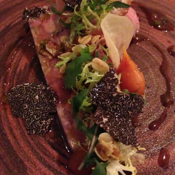Saint Crispin - Duck, beet, foie gras parfait, cumquat. Oh and truffle - Restaurants Near Me - Collingwood, VIC