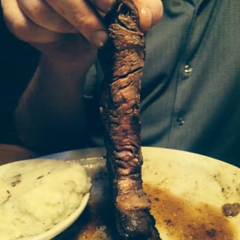 Texas Roadhouse - Sooo not med rare - Steakhouses Near Me - Bliss, Texas
