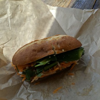 DragonEats - Tofu Banh Mi, no mayo (vegan) - Vietnamese Near Me - San Francisco, California DragonEats - Tofu Banh Mi, no mayo (vegan) - Vietnamese Near Me - San Francisco, California