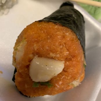 Love Sushi - Up close Happy Hand Roll , personal fav - Japanese Near Me - Bakersfield, California