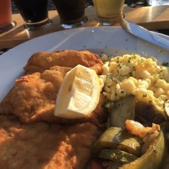 Hansa Brewery - Pork Weiner Schitzel and Spätzle - Breweries Near Me - Cleveland, Ohio