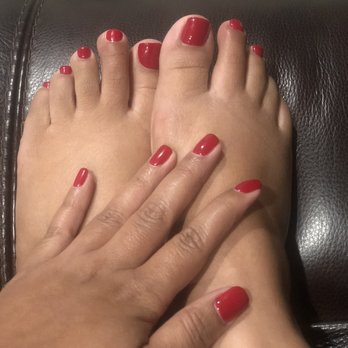 Holly’s Nails - Gel Manicure and Gel Pedicure in DND Boston University Red. - Nail Salons Near Me - Cypress, California