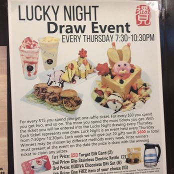 Meet Tea - Thursday is the Lucky Night! - Bubble Tea Near Me - Temple City, California