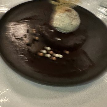 Mariposa - Choco cake with ice cream. - Tapas/Small Plates Near Me - Charlotte, North Carolina Mariposa - Choco cake with ice cream. - Tapas/Small Plates Near Me - Charlotte, North Carolina