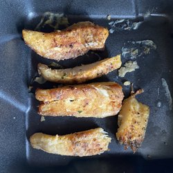 Whitetail Inn - Broiled haddock? Each 3" long.
