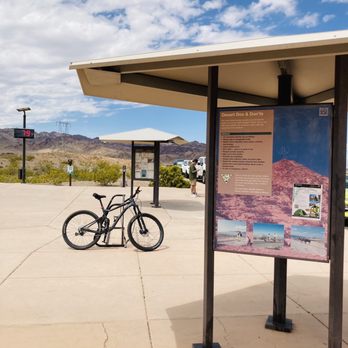 River Mountains Loop Trail - Bike parking. - Hiking Near Me - Henderson, Nevada River Mountains Loop Trail - Bike parking. - Hiking Near Me - Henderson, Nevada