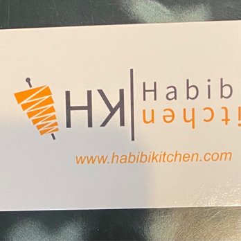 Habibi Kitchen - Business card - Middle Eastern Near Me - Sugar Land, Texas