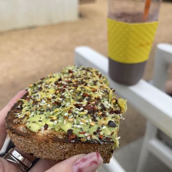 La La Land - "The Queen" avocado toast... - Coffee & Tea Near Me - Addison, Texas La La Land - "The Queen" avocado toast... - Coffee & Tea Near Me - Addison, Texas