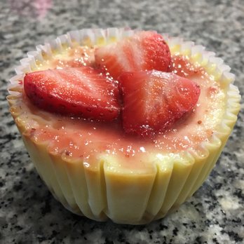 Royal Cheesecake & Varieties - Personal strawberry cheesecake $6 - Desserts Near Me - Raleigh, North Carolina Royal Cheesecake & Varieties - Personal strawberry cheesecake $6 - Desserts Near Me - Raleigh, North Carolina