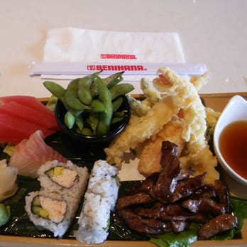 Benihana - Downey - The boat lunch. Smells delicious and didn't have to wait long at all. Jasmine was fast and courteous when taking my order. - Sushi Bars Near Me - Downey, California Benihana - Downey - The boat lunch. Smells delicious and didn't have to wait long at all. Jasmine was fast and courteous when taking my order. - Sushi Bars Near Me - Downey, California