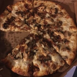 Domino's Pizza - Had to show. Ate one piece an had to share