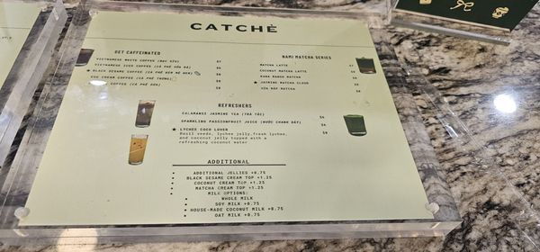 Menu photo 1 Catche Desserts & Cafe Orlando, FL Menu photo 1 Catche Desserts & Cafe Orlando, FL