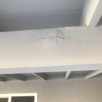 Beyond Pro Custom Painting - Another unpreped  spot with one of many drips - Painters Near Me