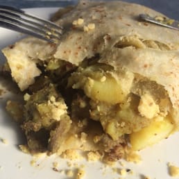 Curry Goat Roti Wrap Curry Goat Roti Wrap