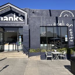 Exterior outside entrance of Hank’s Bagels - Sherman Oaks, California Exterior outside entrance of Hank’s Bagels - Sherman Oaks, California
