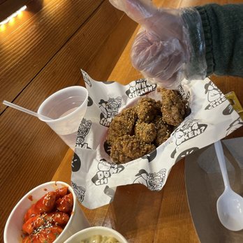 Oh G Burger - Galbi wings, teokkboki, corn cheese - Burgers Near Me - Oakland, California