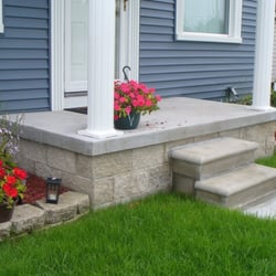 Above All Masonry & Construction - Porch Rebuild