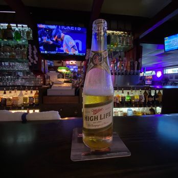 Louie B's - a bottle of beer on a bar - Dive Bars Near Me - Santa Maria, California