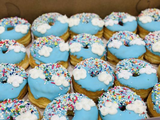 Rainbow Donuts by null