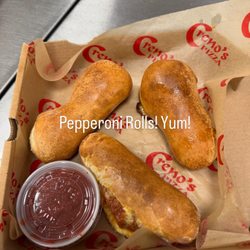Creno's Pizza - Pepperoni Rolls are a perfect snack or addition to your pizza!