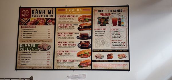 Menu photo 1 Gold Banh Long Beach, CA