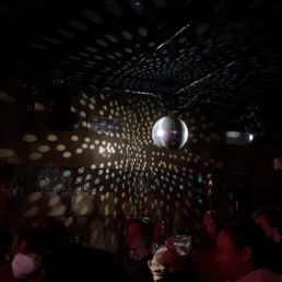 Disco Ball in Main Room Disco Ball in Main Room