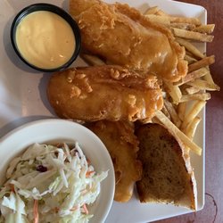 Bakers Square - Fish and chips. Hell yeah!