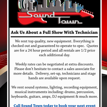 Sound Town - Musical Instruments & Teachers Near Me - Denver, Colorado