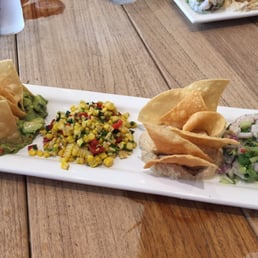 Ceviche- avocado-hummus sampler at Books. Yum !!!! Ceviche- avocado-hummus sampler at Books. Yum !!!!