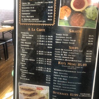 El Mariachi Mexican Grill - Menu page 3 - Mexican Near Me - Fort Smith, Arkansas El Mariachi Mexican Grill - Menu page 3 - Mexican Near Me - Fort Smith, Arkansas