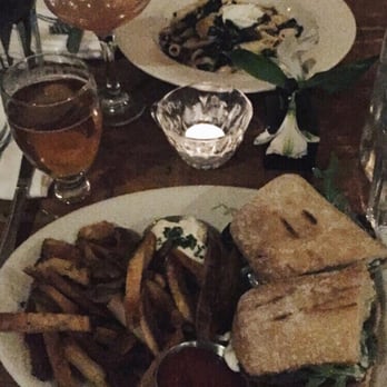 Oddfellows - Our pasta, pork sandwich, and 2 cocktails - Breakfast & Brunch Near Me - Seattle, Washington
