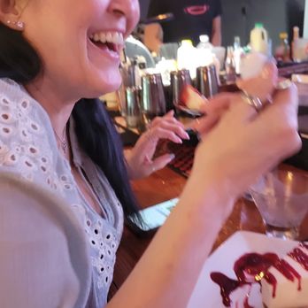 Grace - Cheesecake made with ricotta cheese and raspberry drizzle, from scratch!! - Cocktail Bars Near Me - Mobile, Alabama