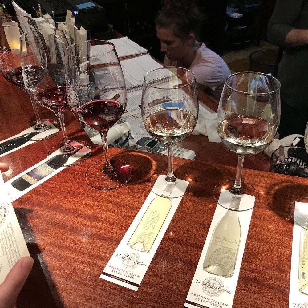 The wine flight The wine flight