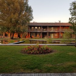 Résidence les Vignes - View outside our room. Nice water sounds
