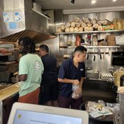 Photo of Mike & Patty's - Boston - Boston, MA, United States. Inside kitchen