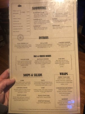 Menu photo 2 Black Star Pub & Grill Tacoma, WA Menu photo 2 Black Star Pub & Grill Tacoma, WA