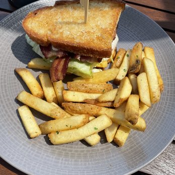 1228 Main - Smoked Bacon BLT mayo, heirloom tomato, iceberg, rustic sourdough, French fries I added cheddar cheese - Bakeries Near Me - Las Vegas, Nevada 1228 Main - Smoked Bacon BLT mayo, heirloom tomato, iceberg, rustic sourdough, French fries I added cheddar cheese - Bakeries Near Me - Las Vegas, Nevada