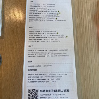 Station Craft - Beer menu - Burgers Near Me - Dana Point, California