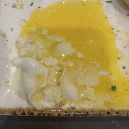 Half my eggs wasted! Over medium is NO runny whites, for their info!