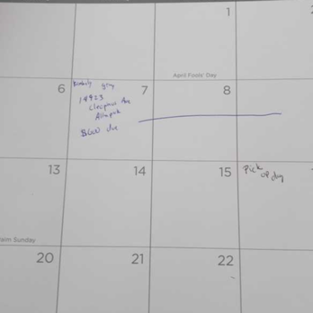 Handyman Services Done Right - Him showing that he put me on his schedule book - Drywall Installation & Repair Near Me Handyman Services Done Right - Him showing that he put me on his schedule book - Drywall Installation & Repair Near Me