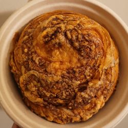 Firebrand Artisan Breads - Ham and Cheese Croissant, top view