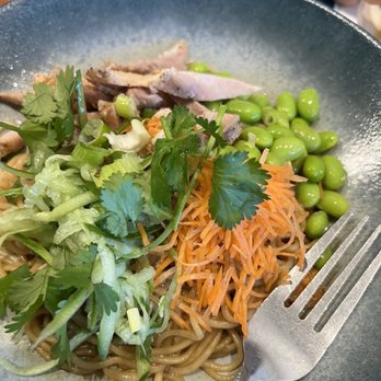 Yu Noodles - N6. Noodle In Scallion Oil with Chicken - Chinese Near Me - Fairfax, Virginia Yu Noodles - N6. Noodle In Scallion Oil with Chicken - Chinese Near Me - Fairfax, Virginia