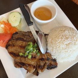 35. Grilled Pork Chop with Jasmine Rice 35. Grilled Pork Chop with Jasmine Rice