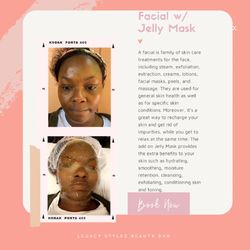 Facial w/ Jelly Mask
