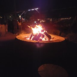 The bonfire. The bonfire.