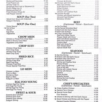 Lotus - Lotus Dinner Menu - Chinese Near Me - Mooresville, North Carolina