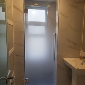 Ultimate Glass Art, Inc. - Clear glass shower door, hinges, shower door handle and install! - Glass & Mirrors Near Me - Chicago, Illinois