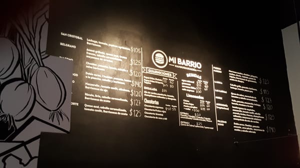 Menu photo 3 Mi Barrio Buenos Aires, C